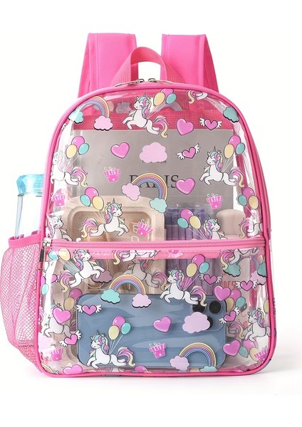 Yüksek Görünümlü Su Geçirmez Şeffaf Öğrenci Okul (Yurt Dışından)