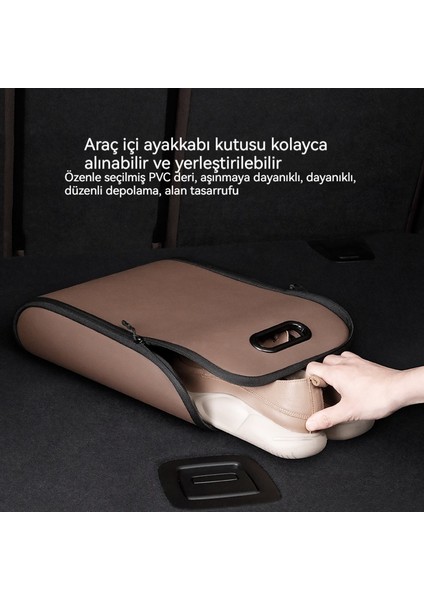 Çok Fonksiyonlu Araba Ayakkabı Kutusu Araba Depolama Sırt (Yurt Dışından) fırsatları