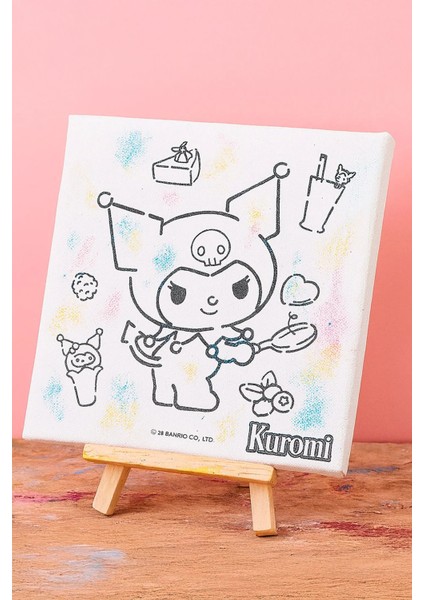 Sanrio Lisanslı Tatlı Koleksiyonu Doku Boyama (2 Çeşitli Model)