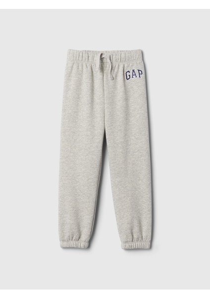 Erkek Bebek Gri Gap Logo Fleece Jogger Eşofman Altı