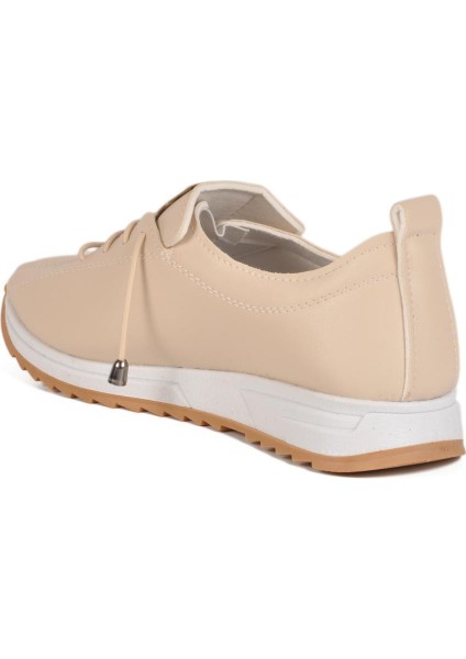 027 Z Bej Kadın Hafif Günlük Ayakkabı fırsatları