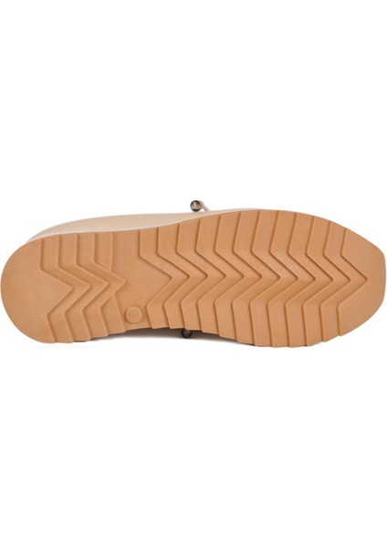 027 Z Bej Kadın Hafif Günlük Ayakkabı indirimleri