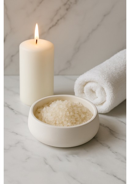 Lümin Modern Beyaz Dekoratif Kase – El Yapımı Minimalist Tasarım indirimleri