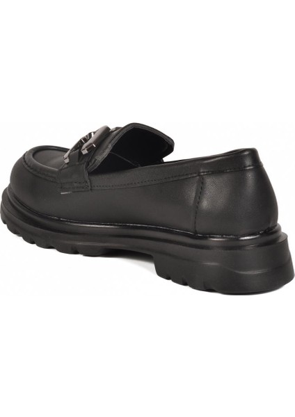 510 Z Siyah Kadın Tokalı Günlük Ayakkabı fırsatları