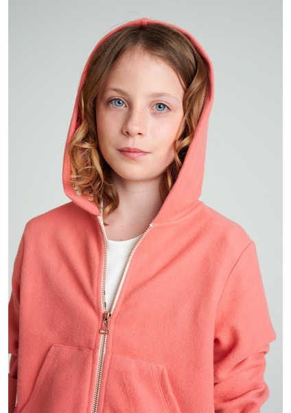 Bg Store Kız Çocuk Pembe Ceket