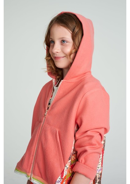 Bg Store Kız Çocuk Pembe Ceket modelleri