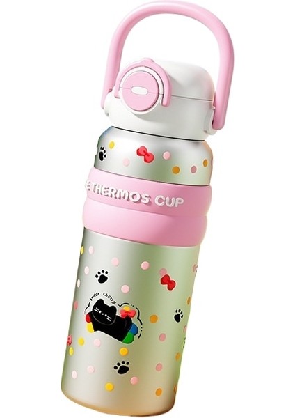 Yüksek Görünümlü Karikatür Su Bardağı Sevimli Taşınabilir (Yurt Dışından)