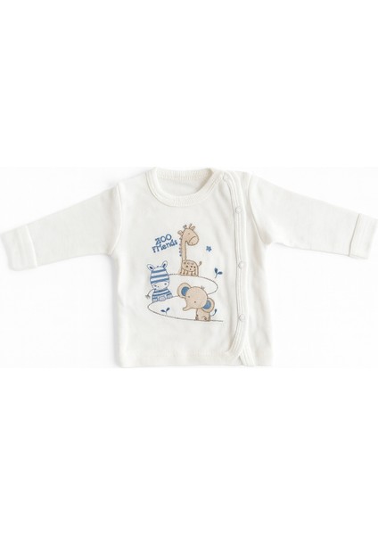 Bebek Hastane Çıkışı 3’lü Set | %100 Pamuk, Zıbın, Patikli Alt, Şapka fırsatları