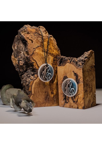 Sol Anahtarı Seramik Kolye – Stres ve Denge Kolyesi fırsatları