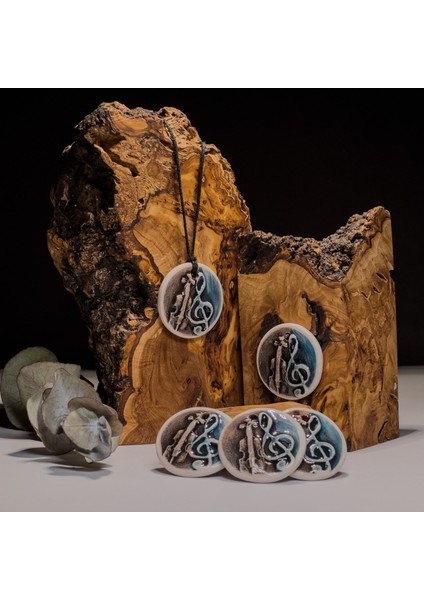 Sol Anahtarı Seramik Kolye – Stres ve Denge Kolyesi indirimleri