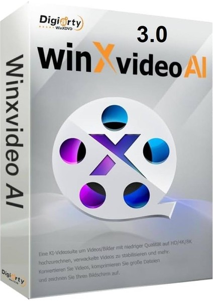 WinXvideo AI 3.0 (Windows) - 1 PC Süresiz Dijital Kod