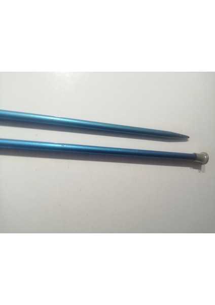 4,5mm Renkli Metal Örgü Çocuk Şişi 25CM fırsatları