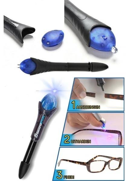 Profesyonel Kalem Plastik Kaynak Bileşik 5 Saniye Hızlı Kuru Düzeltme Uv Işığı Tamir Sıvı Yapıştırma fırsatları