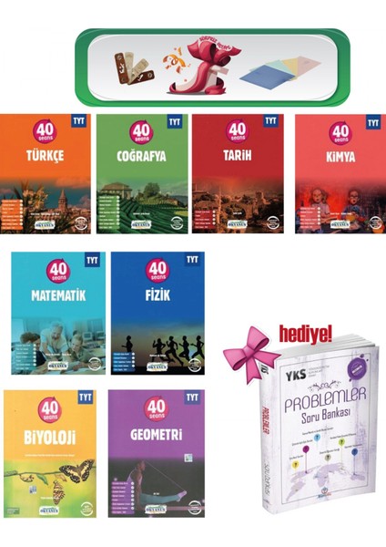 Okyanus 2026 Tyt 40 Seansta Full Set Okyanus Yayınları + Probleml