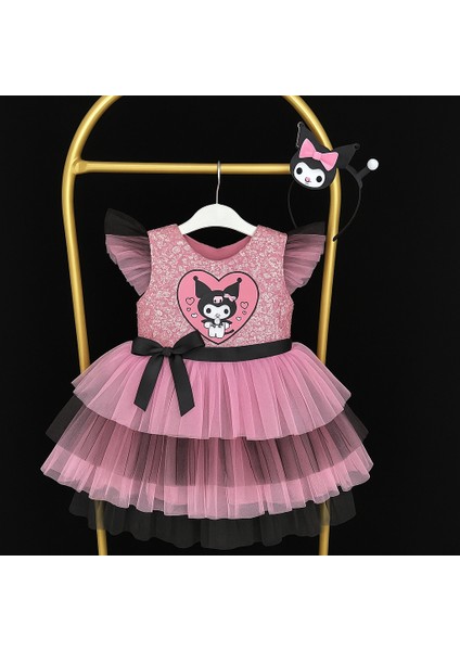 Çocuk Kostüm Kuromi Kostümkuromi Elbise 3-10 Yaş Kız Çocuk Kostüm Doğum Günü Parti Kıyafeti fiyatları