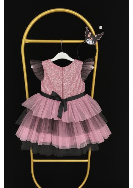 Çocuk Kostüm Kuromi Kostümkuromi Elbise 3-10 Yaş Kız Çocuk Kostüm Doğum Günü Parti Kıyafeti modelleri