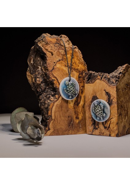 Caretta Seramik Kolye – Stres ve Denge Kolyesi fırsatları