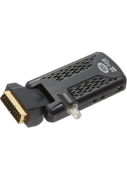 DR-5040 Mini Uydu Alıcısı – Wi-Fi ve USB Destekli, SCART Çıkışlı, Siyah Renkli Kompakt Tasarım