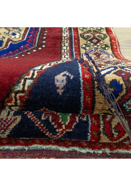 Yahyalı El Dokuma Yün Halı 103X223 cm fırsatları