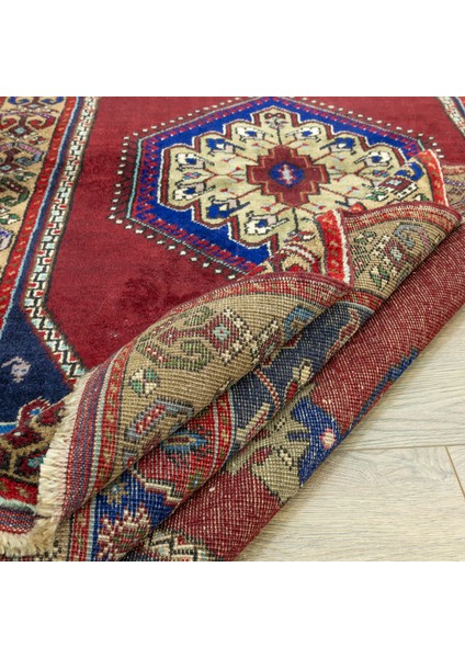 Yahyalı El Dokuma Yün Halı 103X223 cm