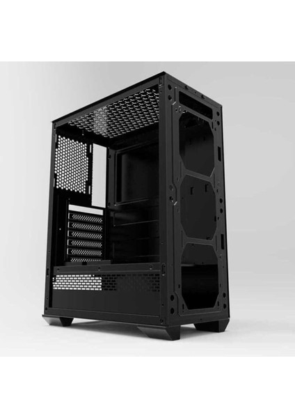 Ares RGB Oyuncu Kasası – 4×120 mm Fan, Yüksek Hava Akışı ve Şeffaf Yan Panel ile Gaming Kasa