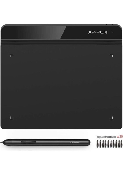 G640 Star Grafik Tablet – 9,9 x 8,5 inç Aktif Alan, 8192 Basınç Seviyesi, USB Bağlantı, Windows ve Mac Uyumlu