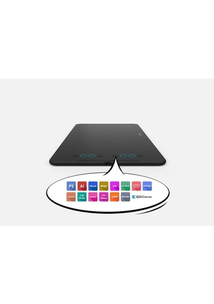 Deco 01 V2 Grafik Tablet – 10x6.25 inç Aktif Alan, 8192 Basınç Seviyesi, USB Bağlantı, Windows/Mac/Android/Chrome OS Uyumlu