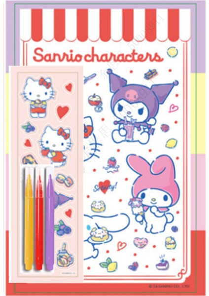 Sanrio Lisanslı Hello Kitty ve Arkadaşları Serisi Kendin Yap