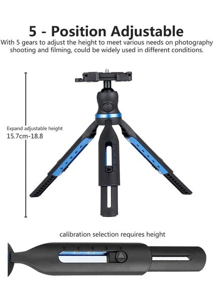 TT20 Uzayabilen Top Kafa Masaüstü Tripod fiyatları