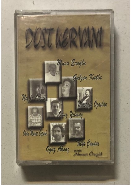 Dost Kervanı Musa Eroğlu Tolga Çandar Gülşen Kutlu Kaset (Orjnal Dönem Baskı Kaset)