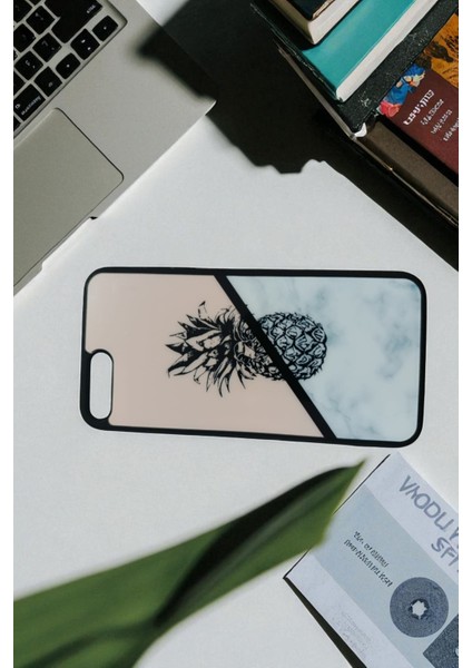 iPhone 7 Plus / 8 Plus Uyumlu Ananas Tasarım Süper Şeffaf Silikon Telefon Kılıfı modelleri