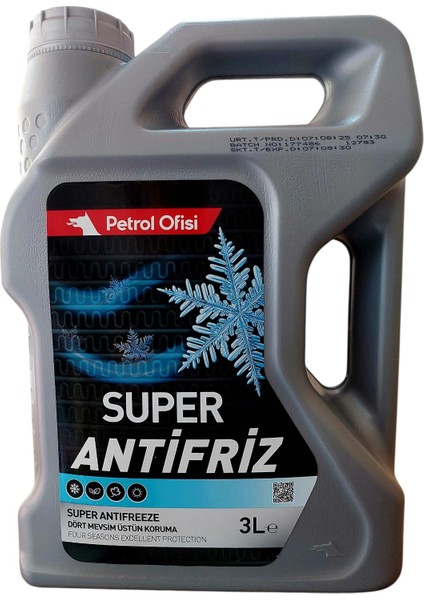 Super Antifriz 3 Lt (Ü.t: 07.08.2025)