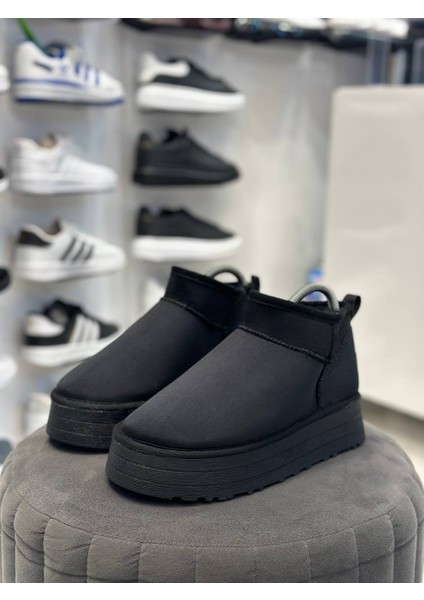 Ugg Kadın Bot & Ev Terliği | Ultra Konfor Kürklü Taba Platform Loafer fiyatları