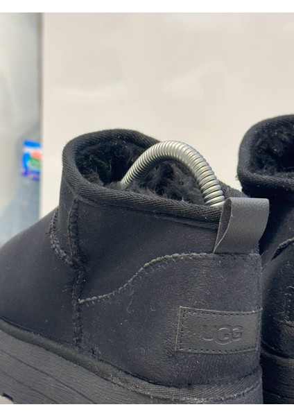 Ugg Kadın Bot & Ev Terliği | Ultra Konfor Kürklü Taba Platform Loafer modelleri
