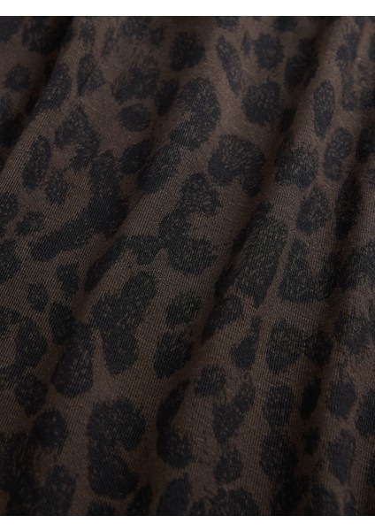 Kadın Kahverengi Modal Pijama Şort modelleri