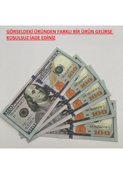 100 adet 100 dolar geçersiz para eğlence oyun şaka film parası dizi çekimleri ıçin paralar fiyatları