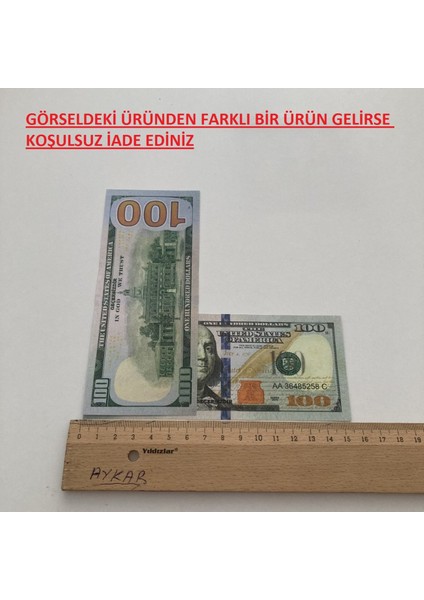100 adet 100 dolar geçersiz para eğlence oyun şaka film parası dizi çekimleri ıçin paralar fırsatları