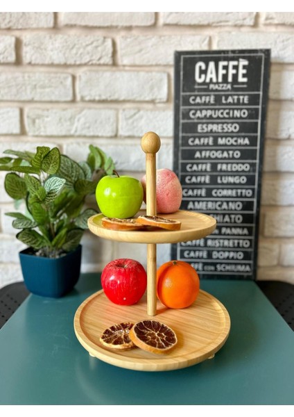 2 Katlı Bambu Kurabiyelik fiyatları