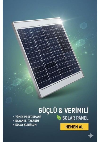 Ortec 75 W Monokristal Güneş paneli ORT75P-K indirimleri