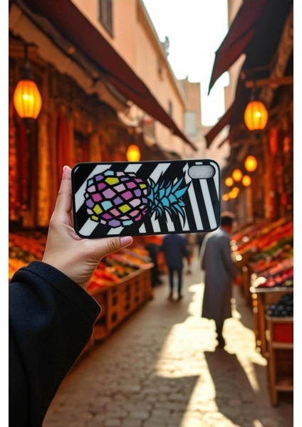 iPhone x / Xs Uyumlu Ananas Tasarım Süper Silikon Telefon Kılıfı fiyatları