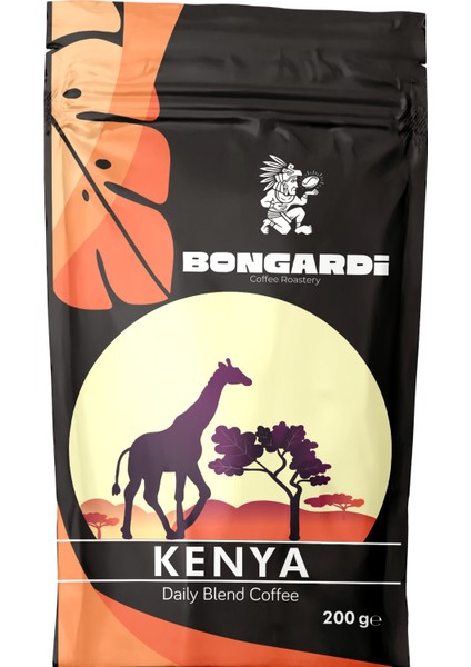 Kenya Yöresel Blend Kahve 200 G (Çekirdek Veya Öğütülmüş Seçilebilir)