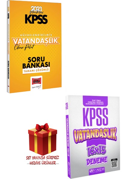 KPSS Vatandaşlık Soru Bankası+Panem Vatandaşlık Deneme