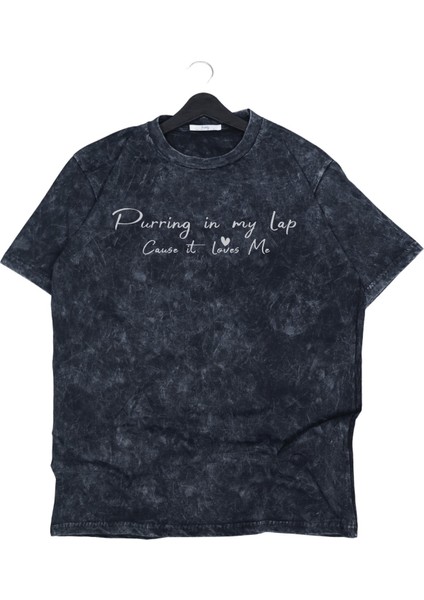 Unisex Karma Is A Cat Love Sırt Baskılı Yıkamalı T-Shirt, Oversize Taylor Swift Retro Tişört fiyatları