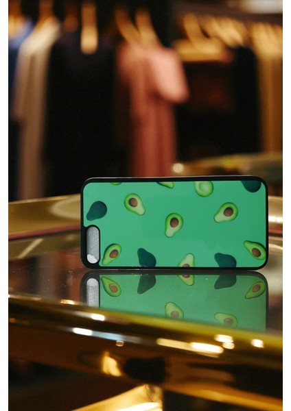 Iphone 8 Plus ve iPhone 7 Plus Kılıf Yumuşak Silikon Avokado Tasarımlı fırsatları