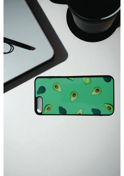 Iphone 8 Plus ve iPhone 7 Plus Kılıf Yumuşak Silikon Avokado Tasarımlı fiyatları