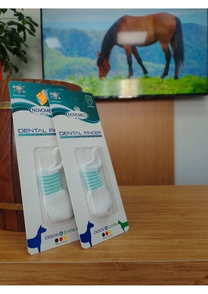 Dental Fınger / Köpek ve Kediler Için Diş Temizleyici ( 1 Adet Fi