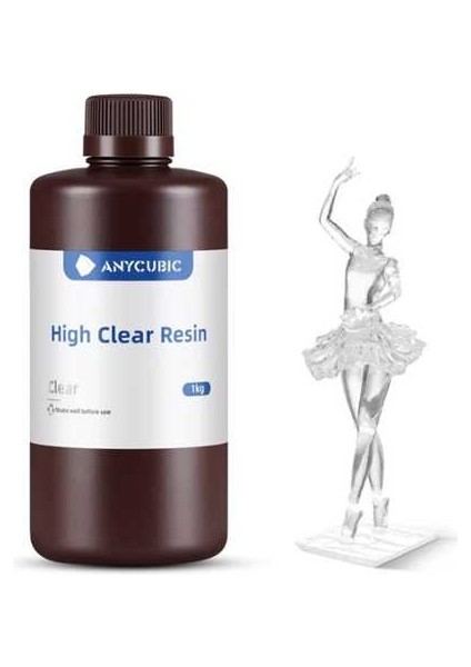 Yüksek Şeffaf Reçine 1kg