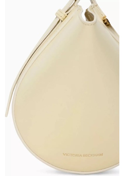 Vıctorıa Beckham Mini Dia Çanta Fildişi Deri, Üst Sap & Modern Minimalist Tasarım modelleri