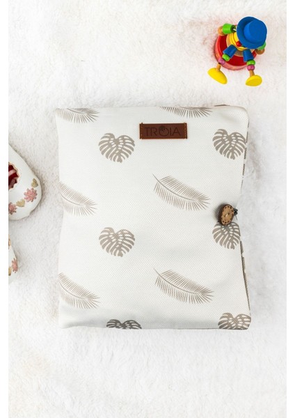 Gri Hayvan Desenli Pamuk Bebek Alt Açma ve Bakım Çantası Organizer 19x22 cm – Leke Tutmaz, Makinede Yıkanabilir indirimleri