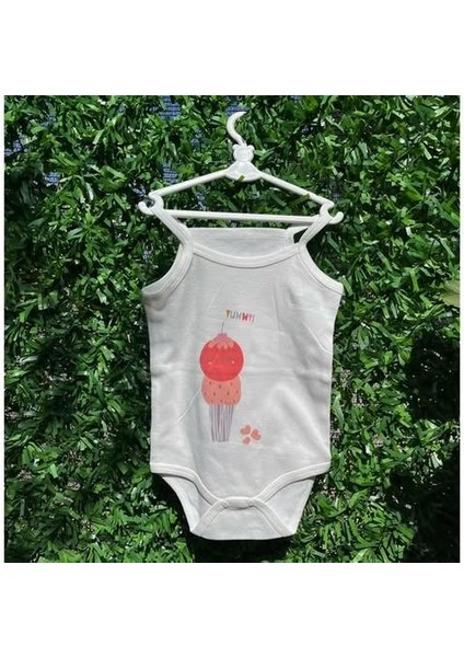 Kız Body Zıbın Ip Askılı 2-3 Yaş